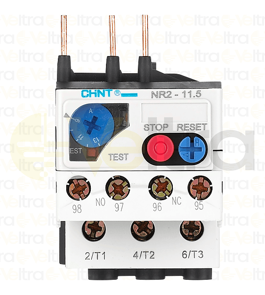 RELE TERMICO NR2-115 REGULABLE 0,25-0,4A PARA CONTACTOR NC6 NR2
