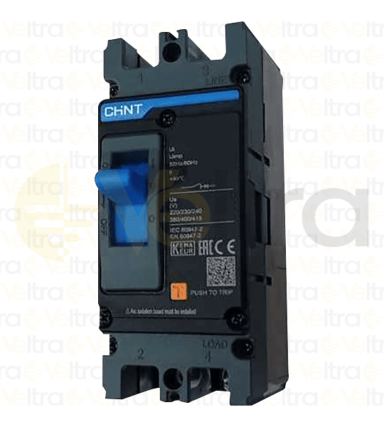 INTERRUPTOR CAJA MOLDEADA 2X40A 25KA 220-415VAC NXM-63S 0721222040CH