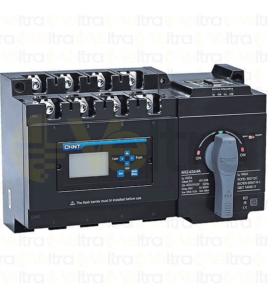 TRANSFERENCIA AUTOMATICA ATSE TIPO PC 4P 400V 400A 50KA NXZ