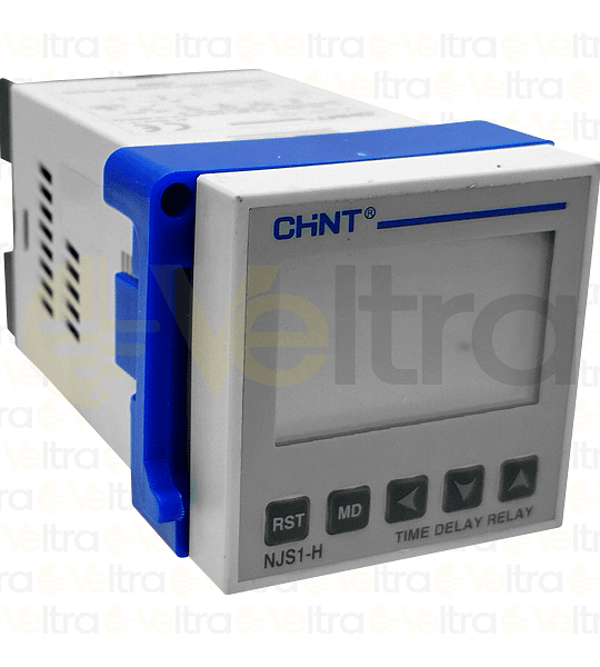TEMPORIZADOR DIGITAL ON DELAY, SIM/ASIM, 220VAC, 9999S/9999HRS NJS1