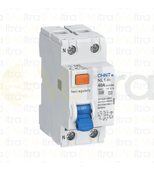 INTERRUPTOR DIFERENCIAL 2X63A 300mA TIPO A INMUNIZADO LN1