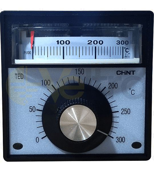 CONTROLADOR T° 96X96MM ANALOGO PT100 0300°C - 