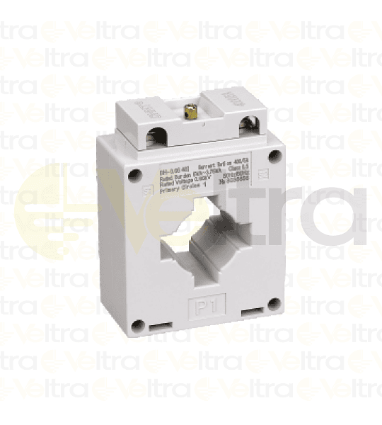 TRANSFORMADOR DE CORRIENTE 200/5A VENTANA Ø 31MM O BARRA 10x40MM, MEDIDAS EXTERIORES 98X75X40MM BH-0.66 40I CHINT