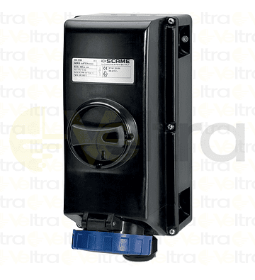 TOMAS CON BLOQUEO MECANICO ANTI EXPLOSIONES 2P+T 16A 200-250V 6H IP67 SERIE ADVANCE-GRP