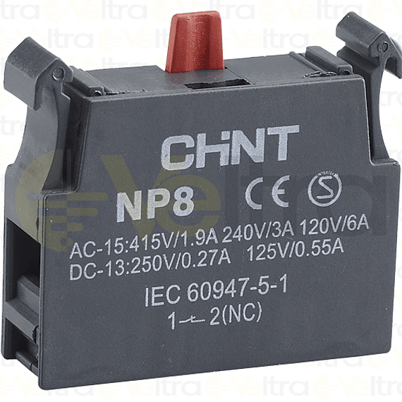 CONTACTO AUXILIAR PARA ELEMENTO DE CONTACTO NP8  1NC CHINT