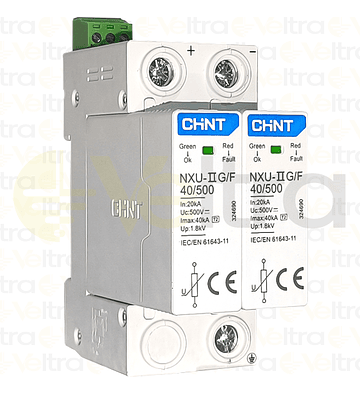 SUPRESOR TRANSIENTES VOLTAJE DC 500V 40KA 2P NXU