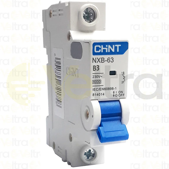INTERRUPTOR AUTOMATICO 1X3A B 6K 230-240VAC NXB-63