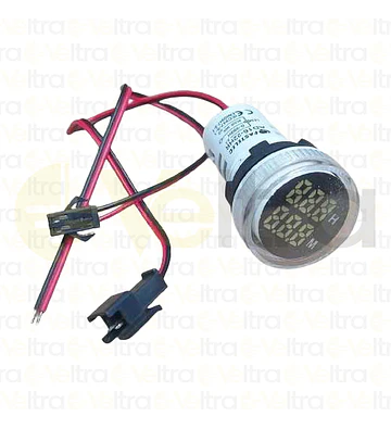 HOROMETRO LED Ø22MM0-999HR, 220V BLANCO