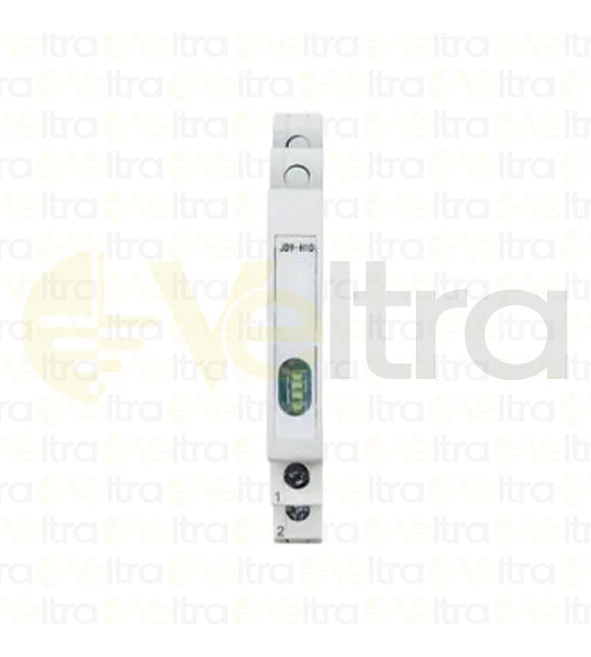 PILOTO DIN, 230V 9MM ANCHO 1/2 DIN VERDE