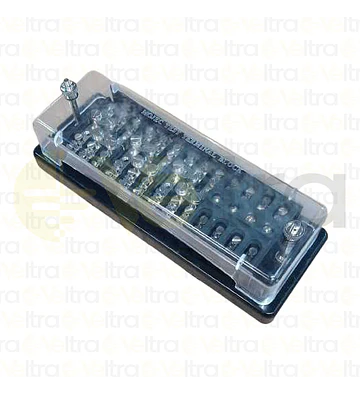 BLOCK DE TERMINALES DE PRUEBA 3P+N 4P 500V 40A