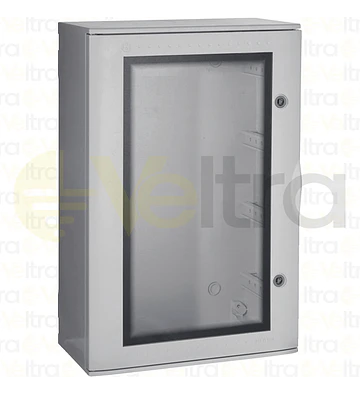 CAJA POLIESTER IP66 650X430X210MM C/ VISOR VTR04 S/PLACA