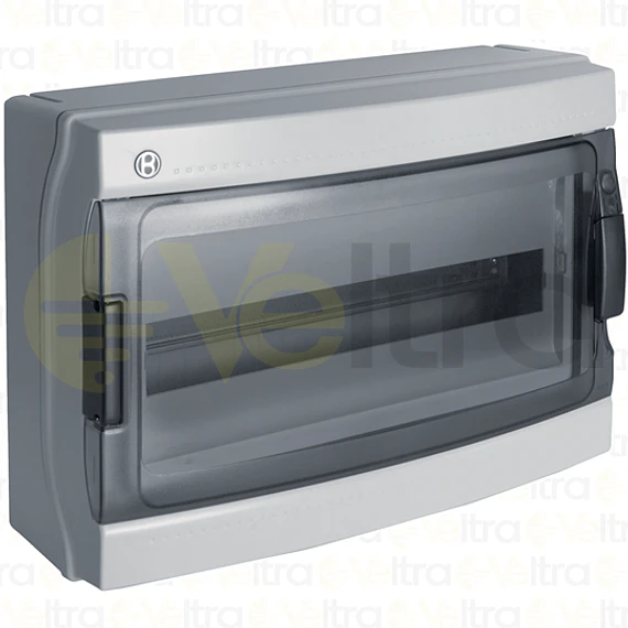 CAJA POLICARBONATO IP65 18 MODULOS PTA TRANSPARENTE, ITALIA