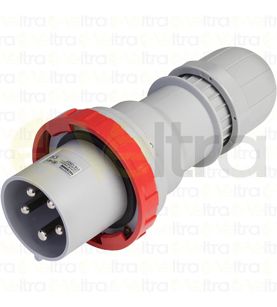 ENCHUFE INDUSTRIAL MACHO VOLANTE 3P+N+T 125A IP67 6H 346-415V