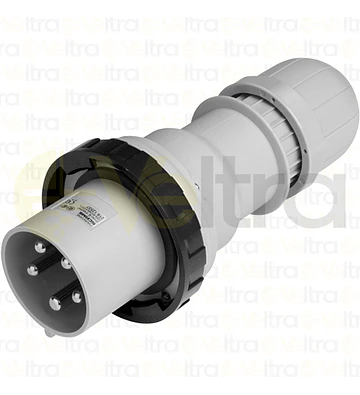 ENCHUFE INDUSTRIAL MACHO VOLANTE 3P+N+T 63A IP67 5H 600-690V 