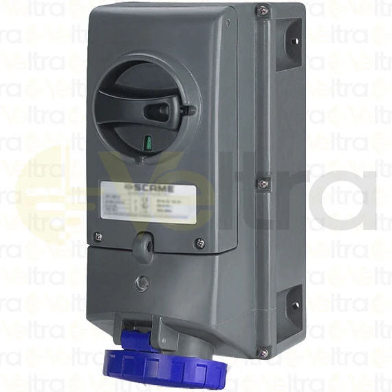 BASE ENCLAVAMIENTO MECANICO 2P+T IP66 16A 6H