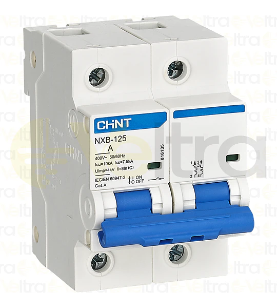 INTERRUPTOR AUTOMATICO 2X100A C 10K 230-400VAC NXB-125