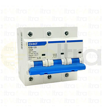 INTERRUPTOR AUTOMATICO 3X100A D 10K 230-400VAC NXB-125