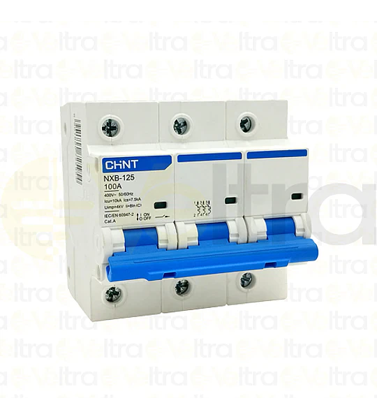 INTERRUPTOR AUTOMATICO 3X100A D 10K 230-400VAC NXB-125