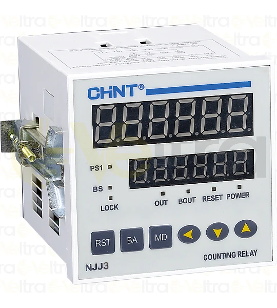 CONTADOR DIGITAL 88X72 CRECIE-DECRE 240VAC 6DIG CONTAC-SENS + RELE