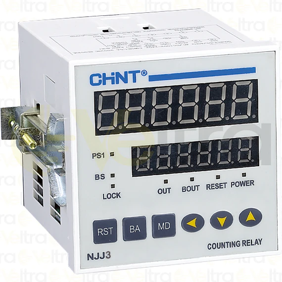 CONTADOR DIGITAL 88X72 CRECIE-DECRE 240VAC 6DIG CONTAC-SENS + RELE