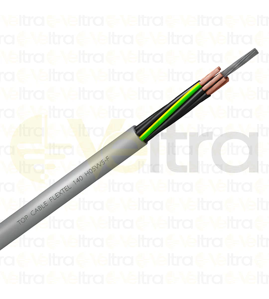 CORDON 5X0,75MM DE CONTROL FLEXIBLE USO MOVIL FLEXTEL 140 H05VV5-F