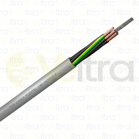 CORDON 5X0,75MM DE CONTROL FLEXIBLE USO MOVIL FLEXTEL 140 H05VV5-F