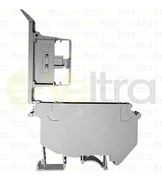 BORNE PORTAFUSIBLE 5X20MM, 4MM2, 6,3A UDK 5-HESI