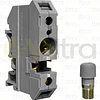 BORNE PORTAFUSIBLE 5X20MM,16MM2,10A UK 2