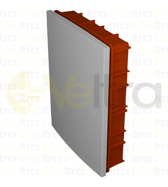 TABLERO DE DISTRIBUCION IP40 PARA EMPOTRAR 54 DIN TAPA BLANCA 581X434X98