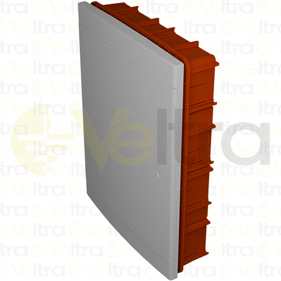 TABLERO DE DISTRIBUCION IP40 PARA EMPOTRAR 54 DIN TAPA BLANCA 581X434X98