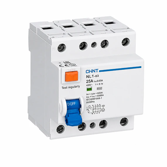 INTERRUPTOR DIFERENCIAL 4X25A 300mA TIPO A INMUNIZADO NL1