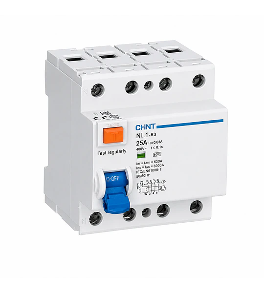 INTERRUPTOR DIFERENCIAL 4X63A 300mA TIPO AC NL1