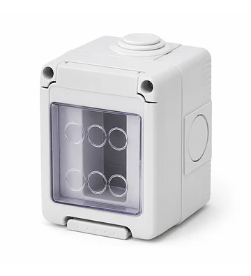 CAJA SOBREPUESTA TIPO IDROBOX 1 PUESTO IP55 27041