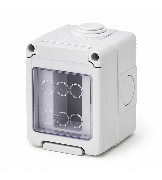 CAJA SOBREPUESTA TIPO IDROBOX 1 PUESTO IP55 27041