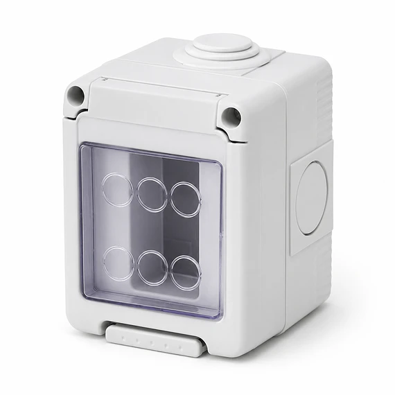 CAJA SOBREPUESTA TIPO IDROBOX 1 PUESTO IP55 27041