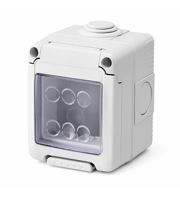 CAJA SOBREPUESTA TIPO IDROBOX 2 PUESTOS IP55 27042