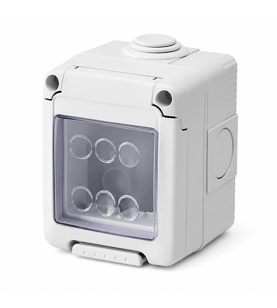 CAJA SOBREPUESTA TIPO IDROBOX 2 PUESTOS IP55 27042