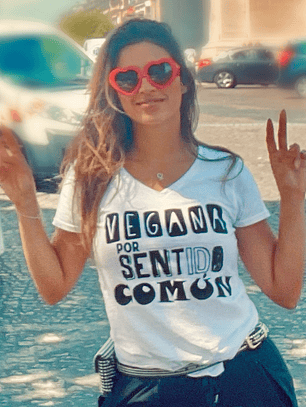 VEGANA POR SENTIDO COMÚN -  Women's Heavy Cotton Tee