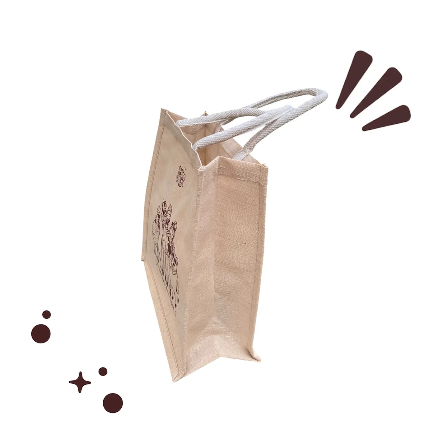 BOLSA DE JUCO 33x33x15 CM 3