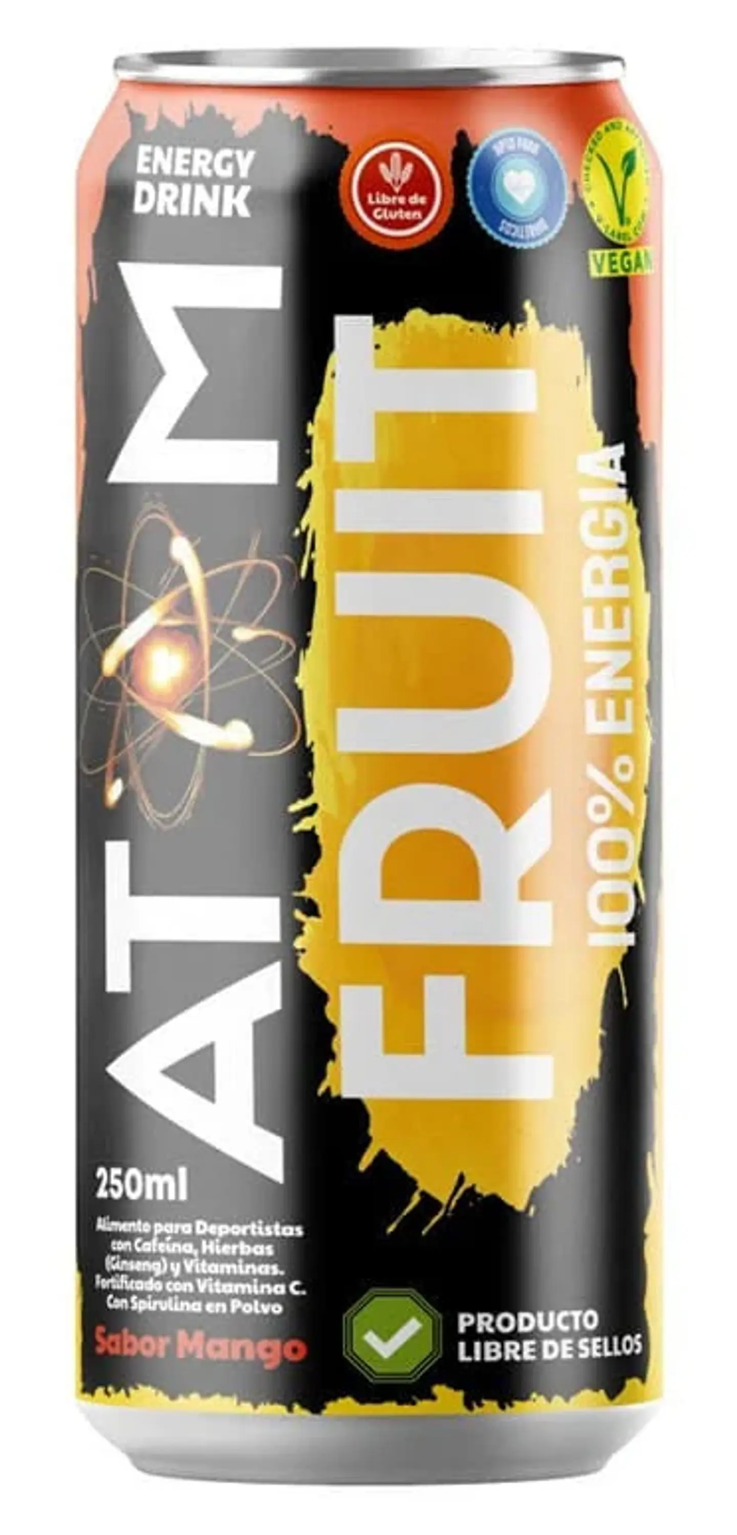 ENERGY DRINK MANGO ATOM FRUIT 1