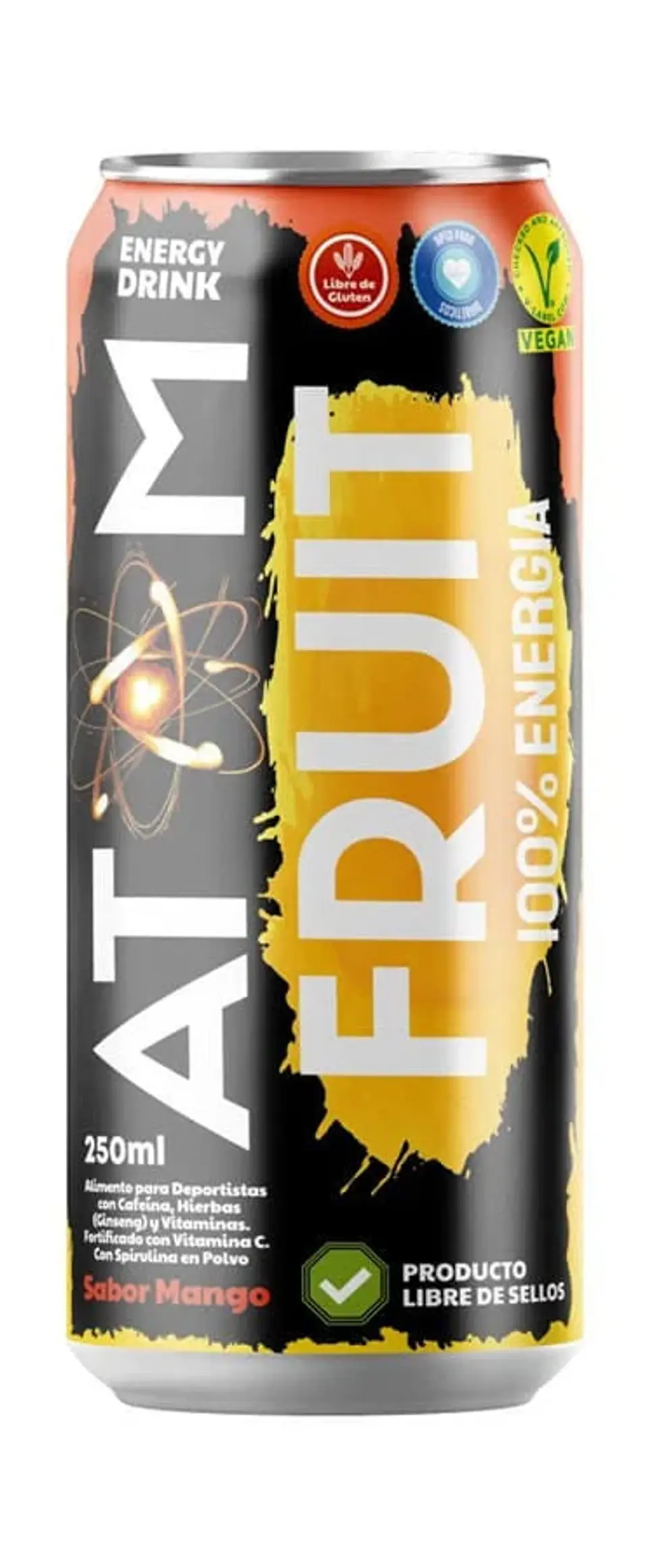 ENERGY DRINK MANGO ATOM FRUIT 1