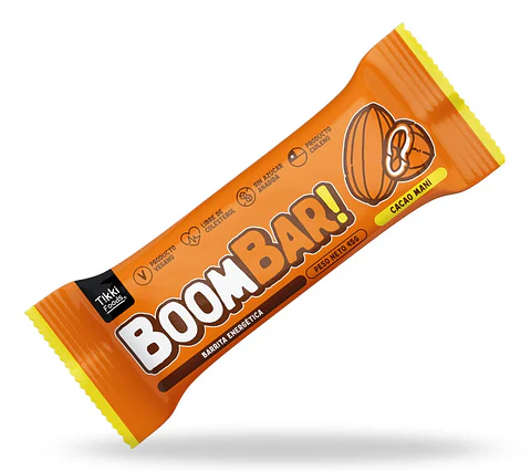 BARRITA ENERGETICA BOOMBAR CACAO MANI - TIKKI FOODS