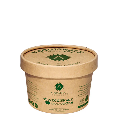 VEGGISNACK MANZANA ALMENDRA Y COCO- AQUASOLAR