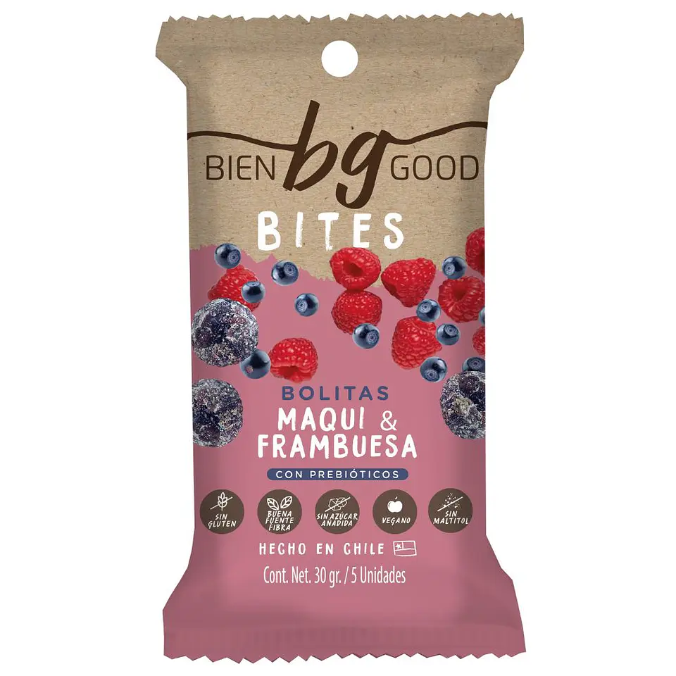 BITES MAQUI FRAMBUESA - BIENGOOD 1