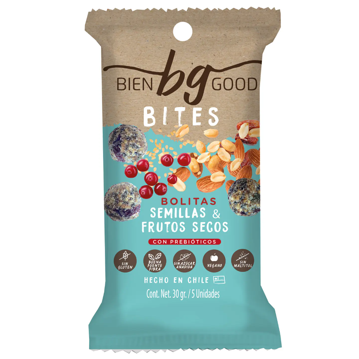 BITES SEMILLAS Y FRUTOS SECOS - BIENGOOD 1