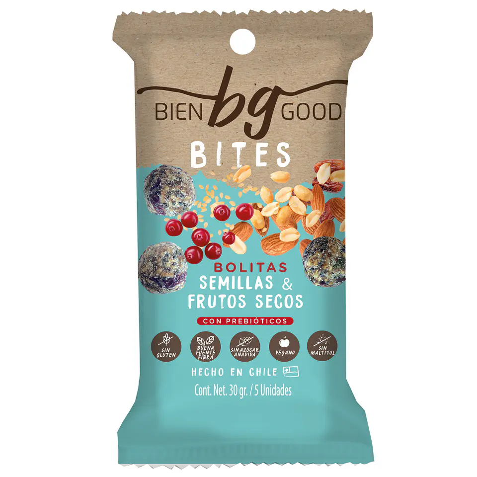 BITES SEMILLAS Y FRUTOS SECOS - BIENGOOD 1