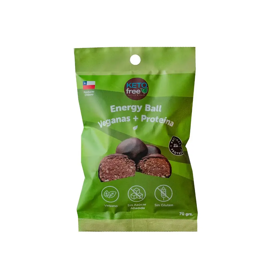 ENERGY BALLS PROTEINA - 70 GRS - KETOFREE 1