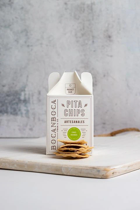 PITA CHIPS POCKET SIZE 50 GRS - FINAS HIERBAS - BOCANBOCA