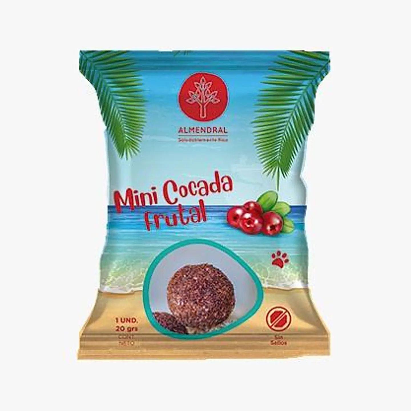 COCADA VEGANA CRANBERRIES - ALIMENTOS ALMENDRAL 1