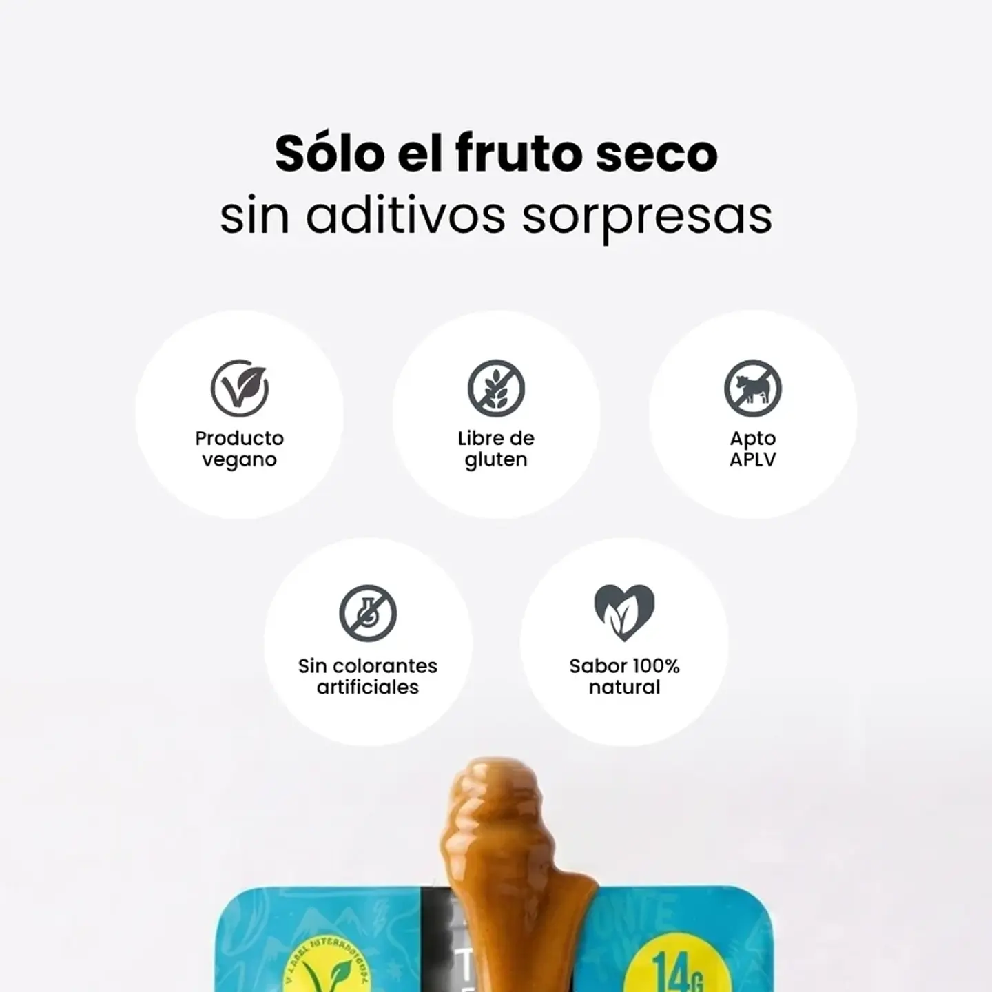 MANTEQUILLA DE MANI NATURAL TRANSPORTABLE 60 GRS - TIKKI FOODS 3